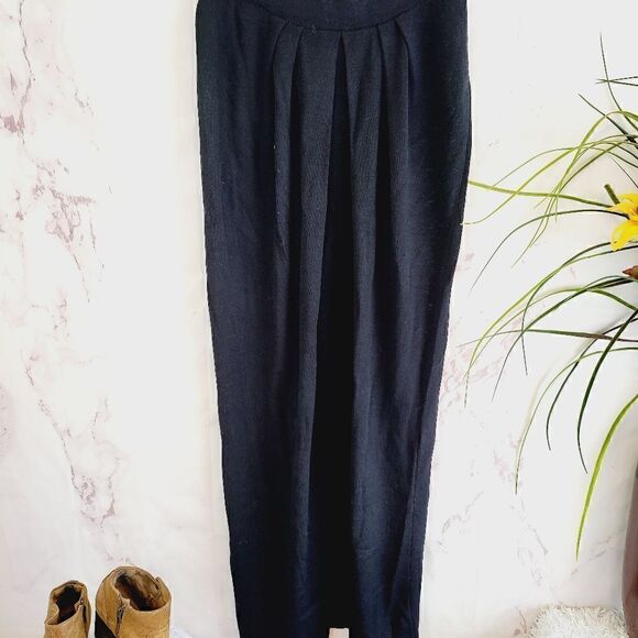 Vintage St. John stretch knit high rise maxi skirt - Picture 2 of 6